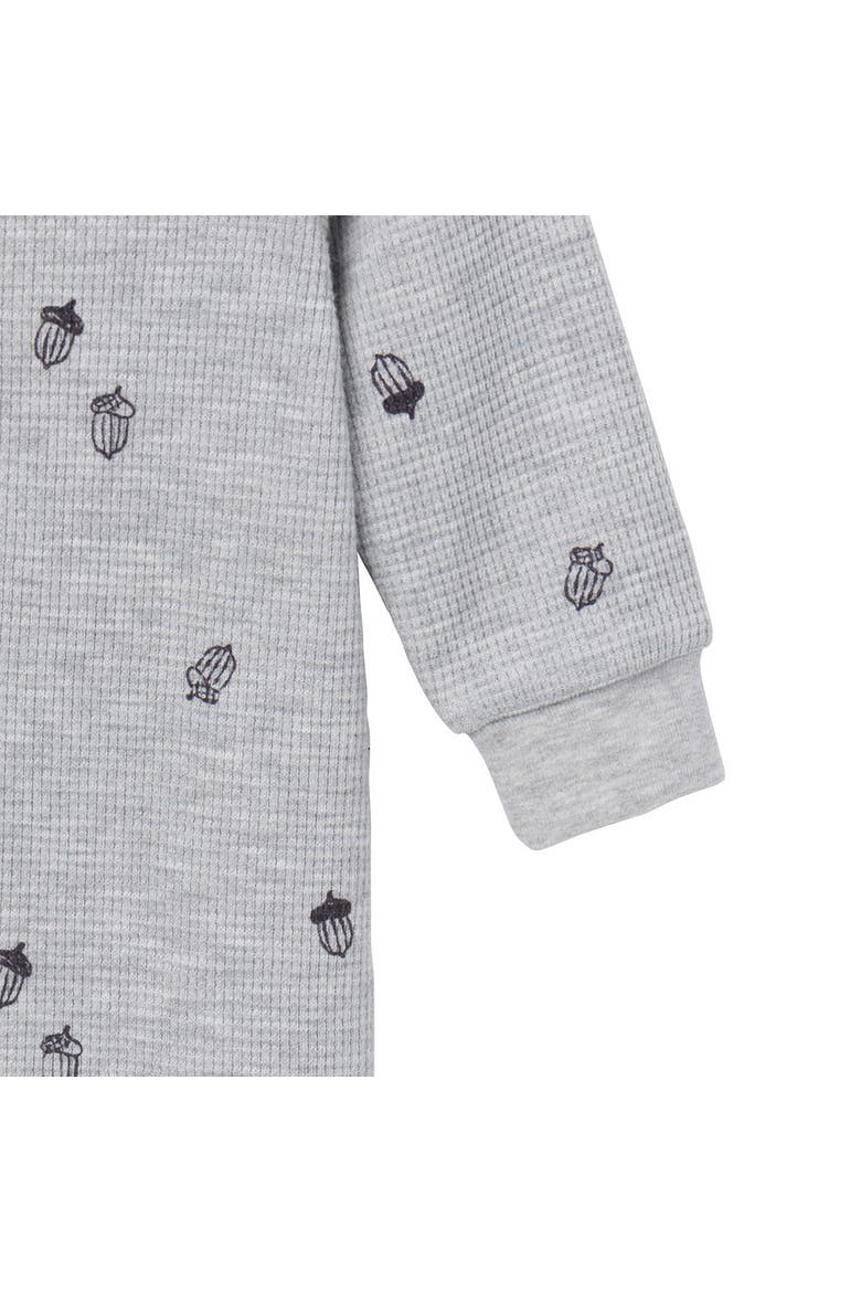 Acorn Slouch Romper, Alternate, color, Grey Heather Acorn
