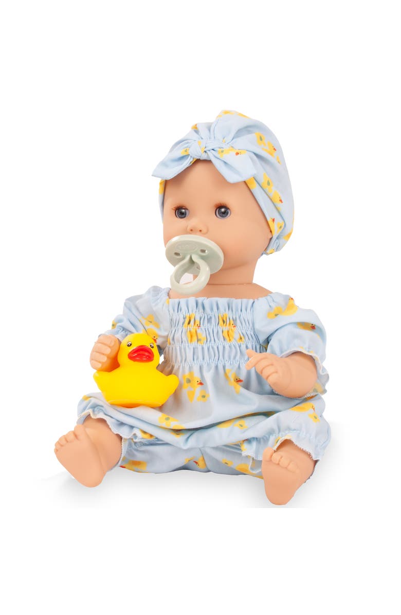 Gotz Sleepy Aquini Little Duck - Bath Doll Set, 13" Drink & Wet Baby, Kids 3+, Alternate, color, Multicolored