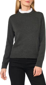 Ted Baker Ruffle Neck Layered Sweater