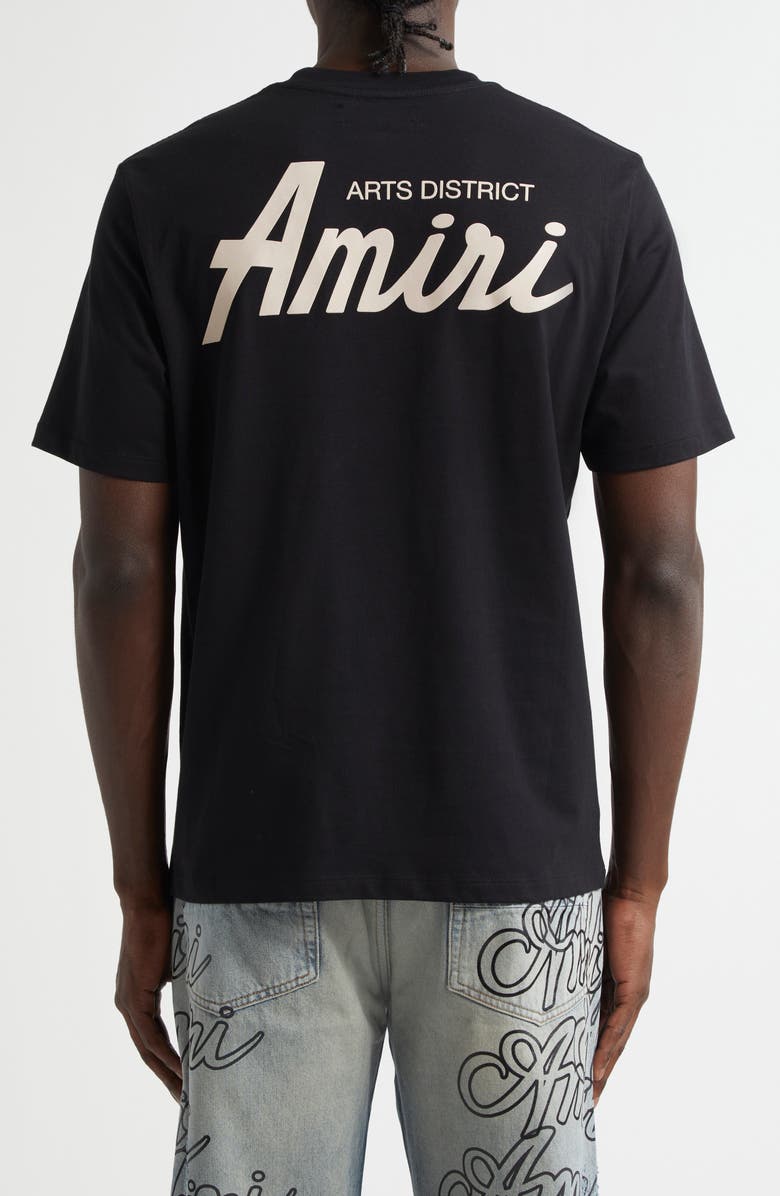AMIRI City Cotton Logo Graphic T-Shirt, Alternate, color, 