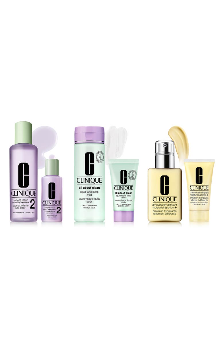 Clinique Great Skin Everywhere Set for Very Dry to Dry and Dry Combination Skin Types, Alternate, color,