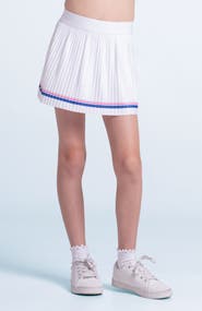 Lucky in Love Girls' Game On Pleated Skirt
