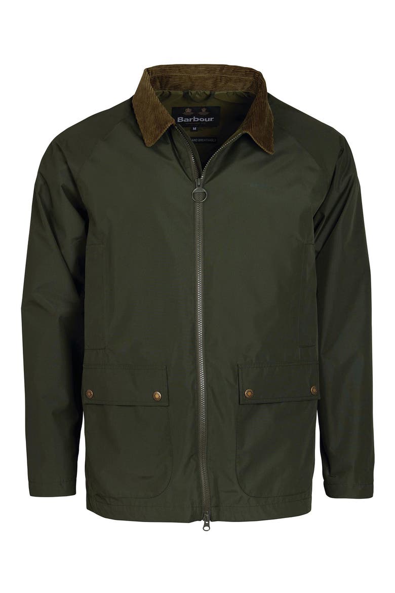 Domus Water Resistant Jacket, Alternate, color, SAGE/CLASSIC