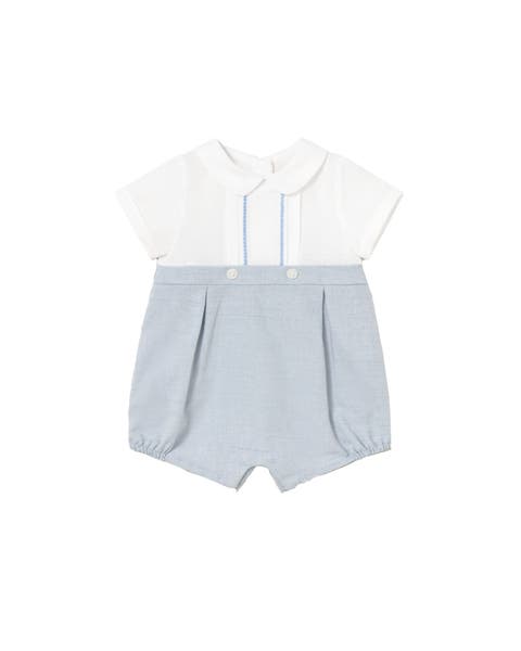 Romper with Peter Pan Collar