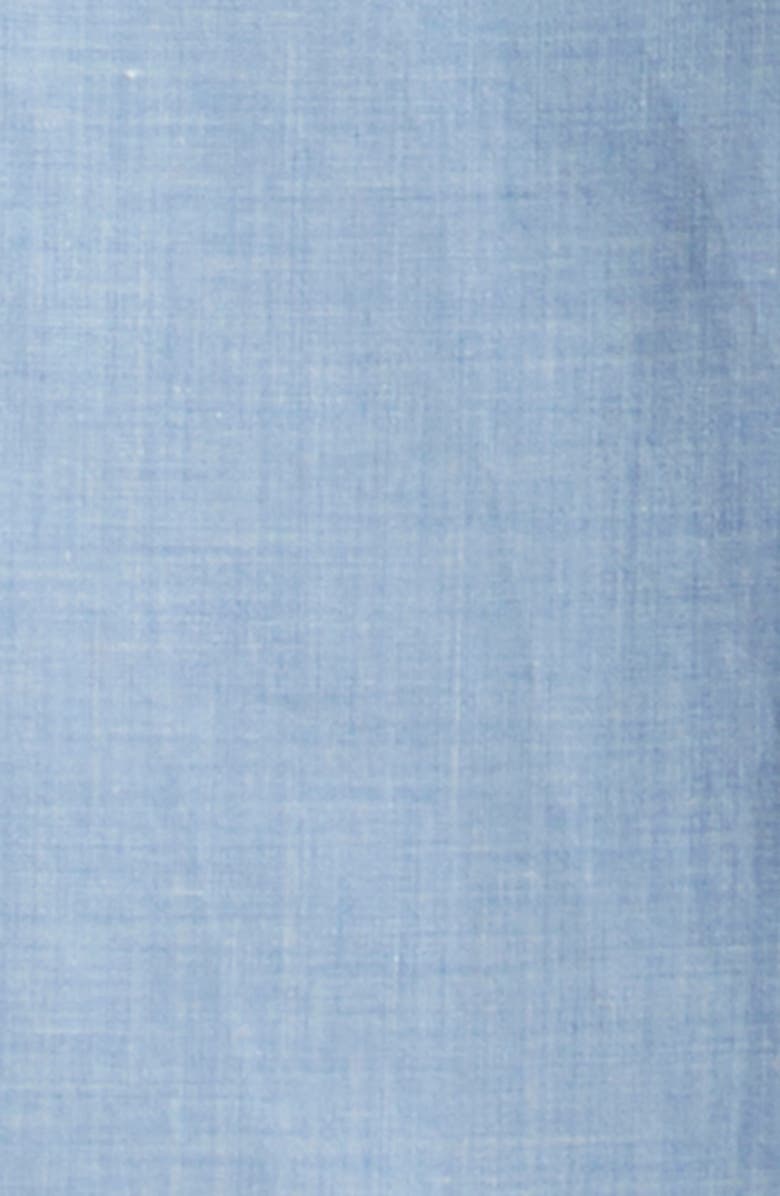 ISAIA Cotton Button-Up Shirt, Alternate, color, Light Blue 05