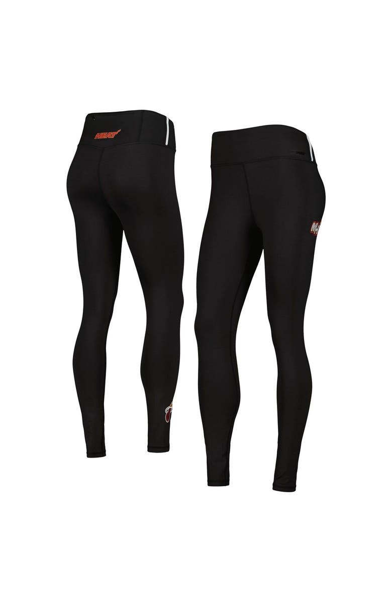 PRO STANDARD Women's Pro Standard Black Miami Heat Classics Lux Leggings, Main, color, Black