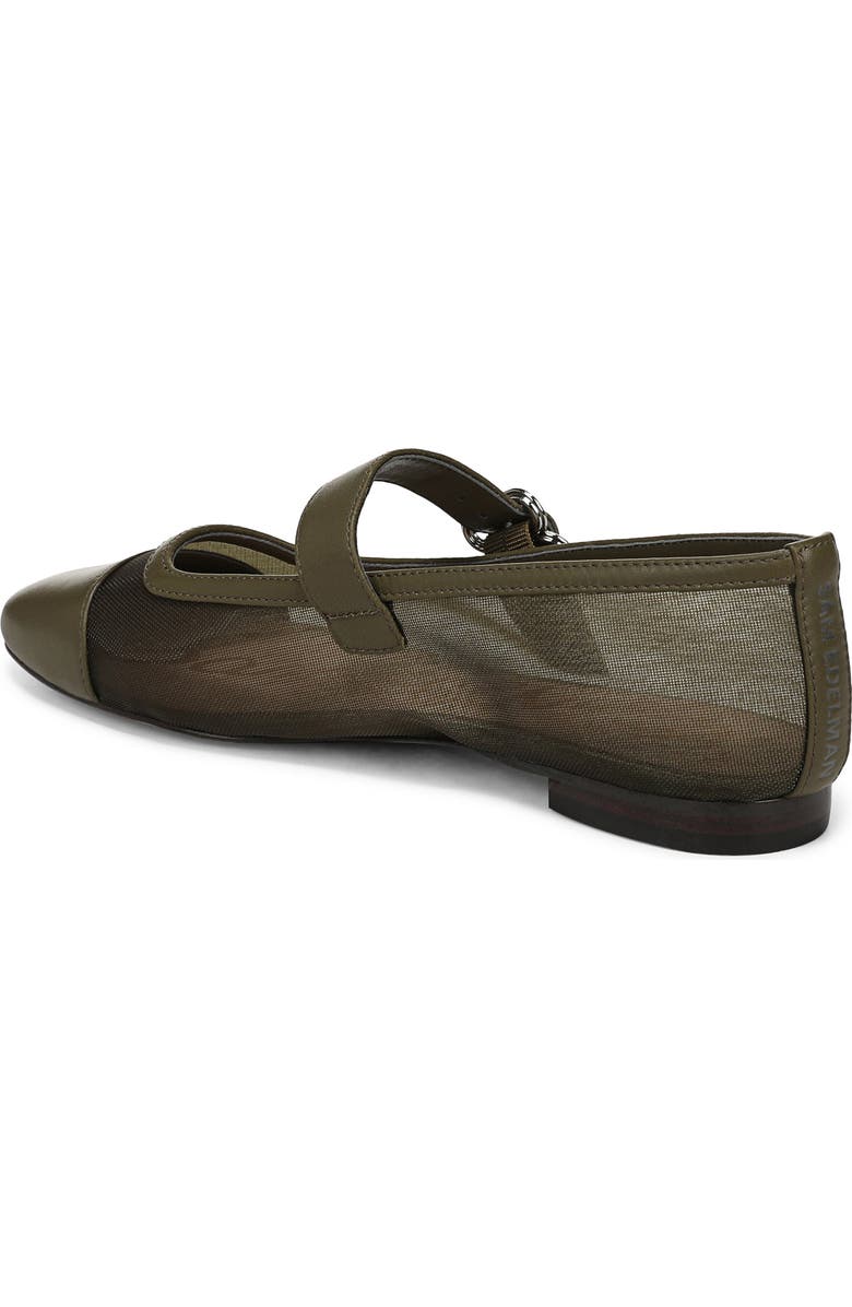 Sam Edelman Miranda Mary Jane Flat, Alternate, color, Olive Branch