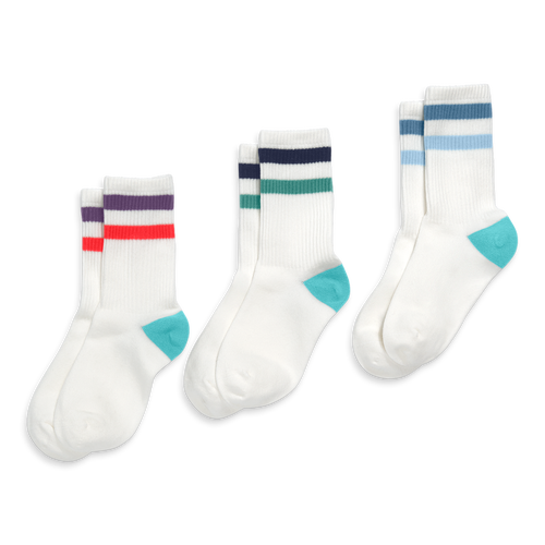 Primary Kids Athletic Sock 3-pack In Multi