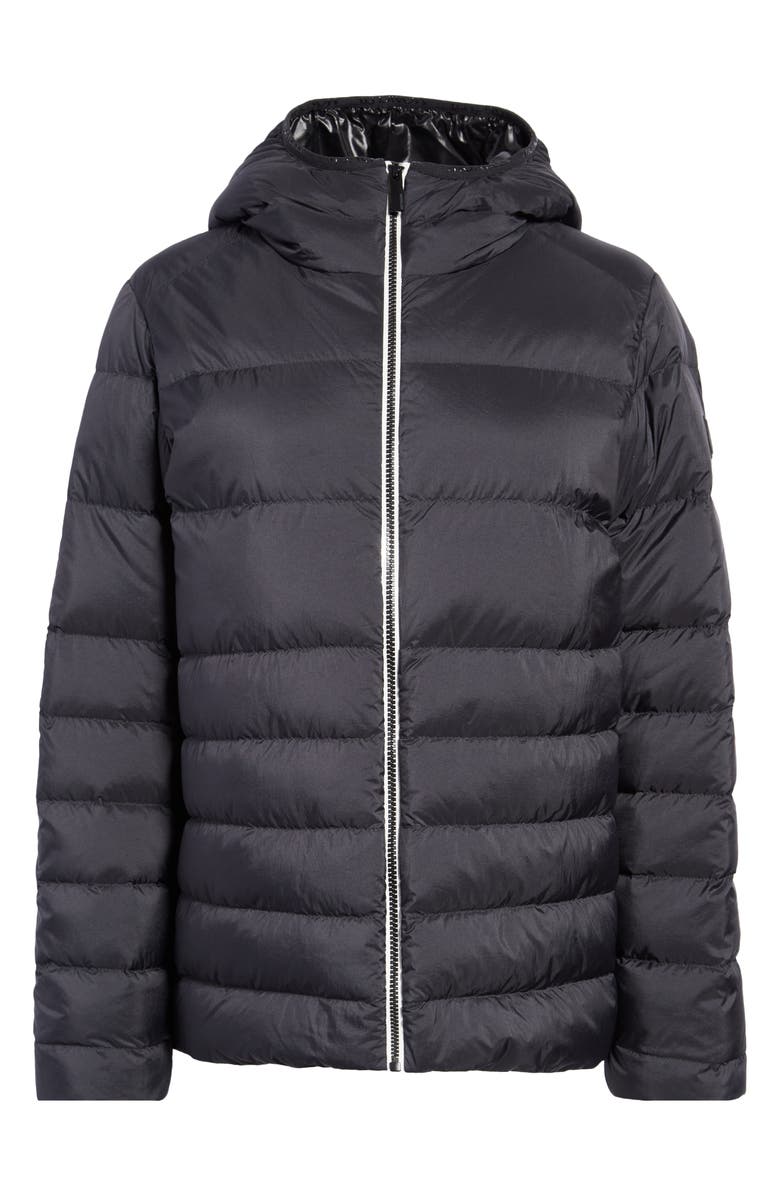 Moncler Pluvis Logo Down Puffer Jacket, Alternate, color, 