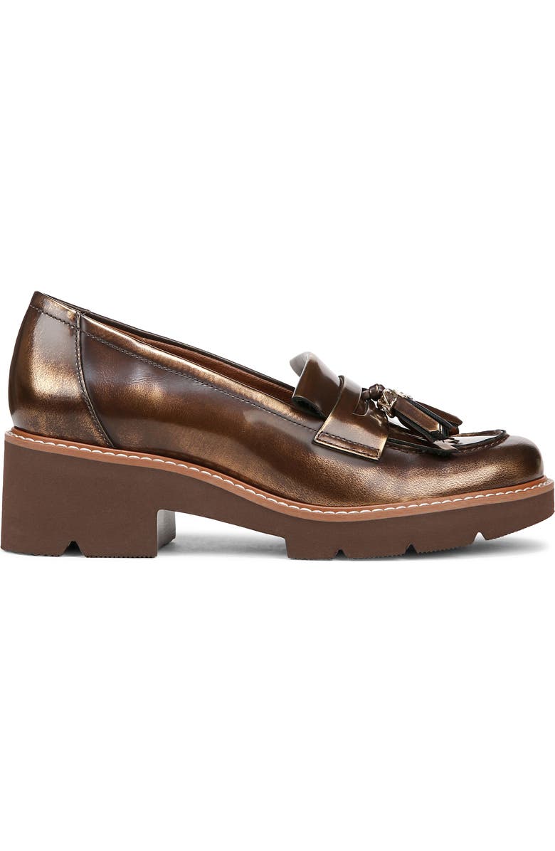 Naturalizer Desmond Tassel Loafer, Alternate, color, Chestnut Brown / Bronze