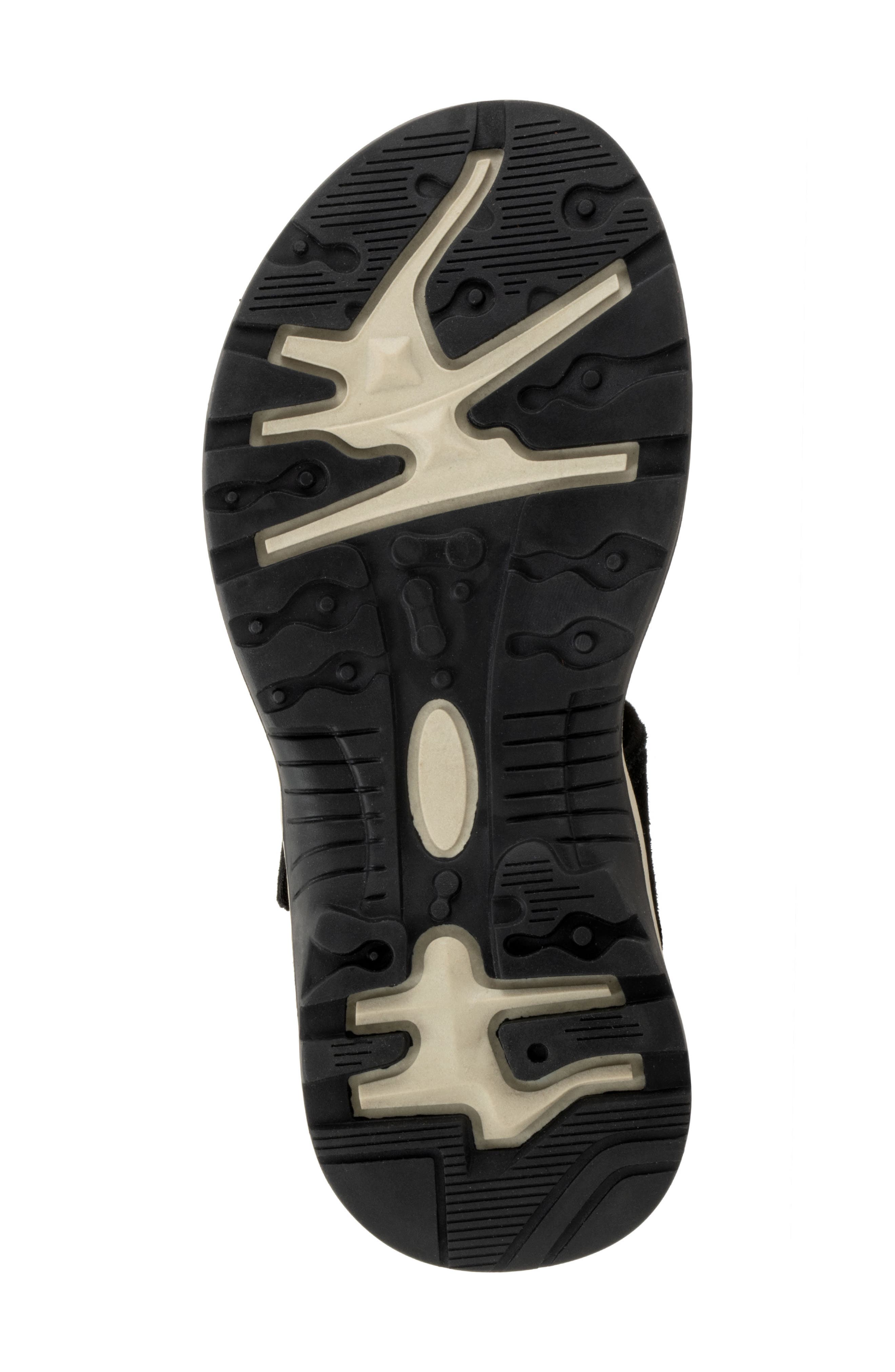 SoftWalk<sup>®</sup> Oahu Slingback Sandal, Alternate, color, Black Suede