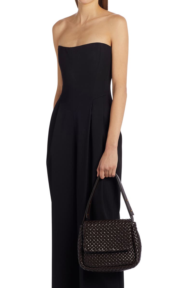 Bottega Veneta Cobble Padded Intrecciato Leather Shoulder Bag, Alternate, color,