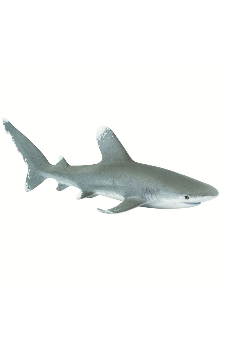 Safari Ltd. Oceanic Whitetip Shark Kids Toy Figure, Alternate, color, NO COLOR