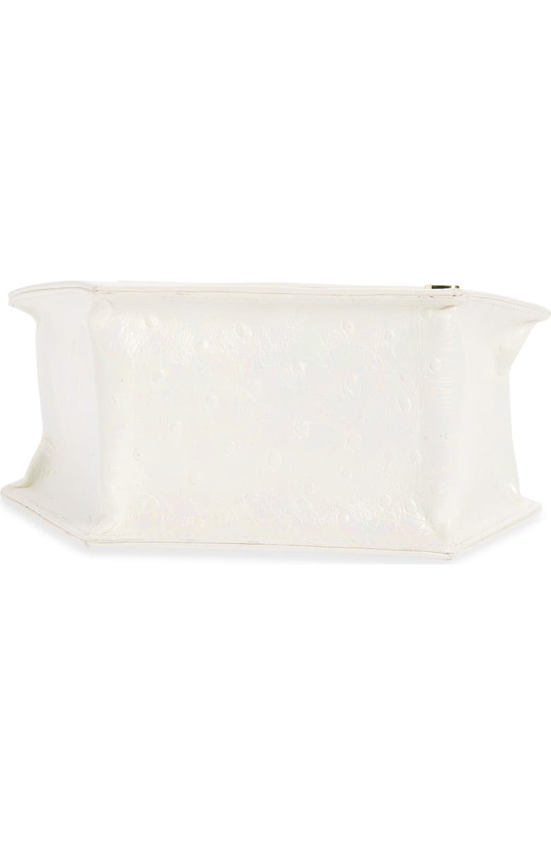 Anima Iris Baby Zuri Embossed Leather Handbag, Alternate, color,