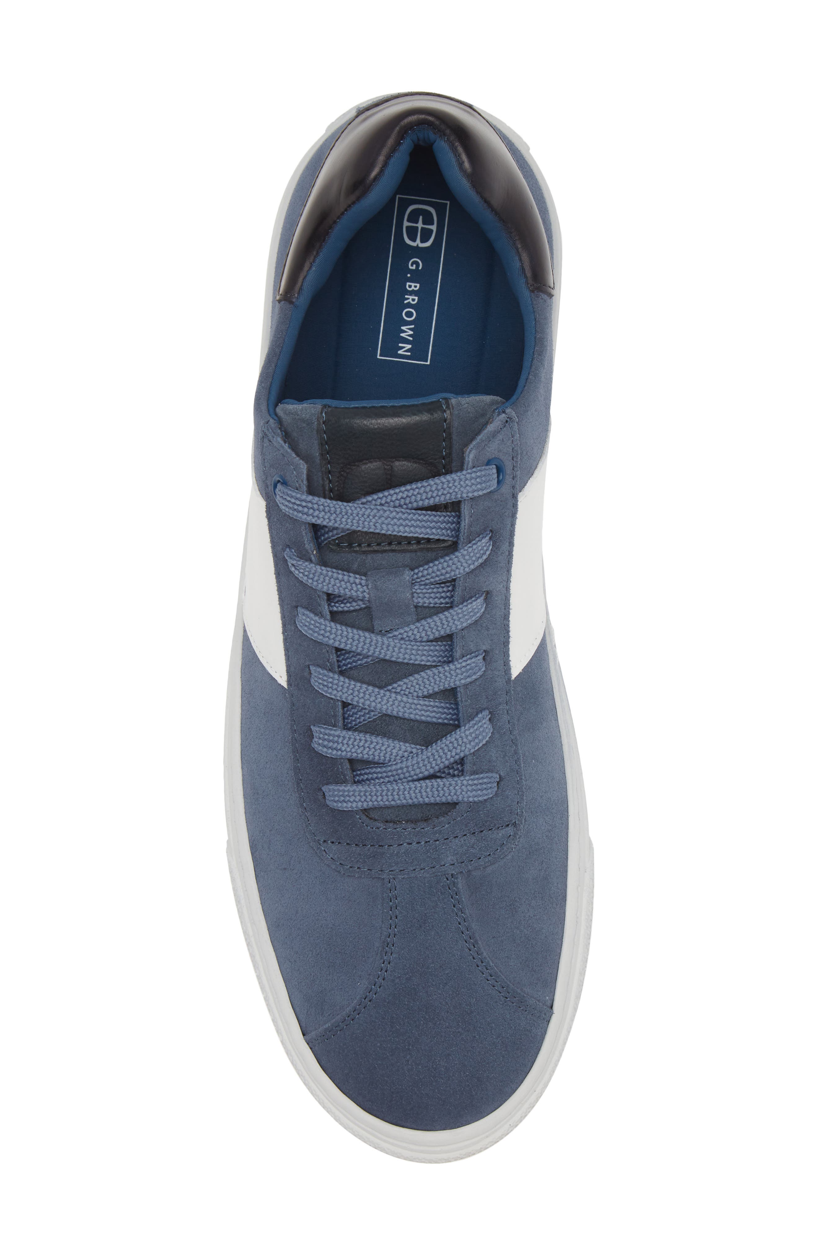 G Brown Jolt Low Top Sneaker, Alternate, color, Blue/ White