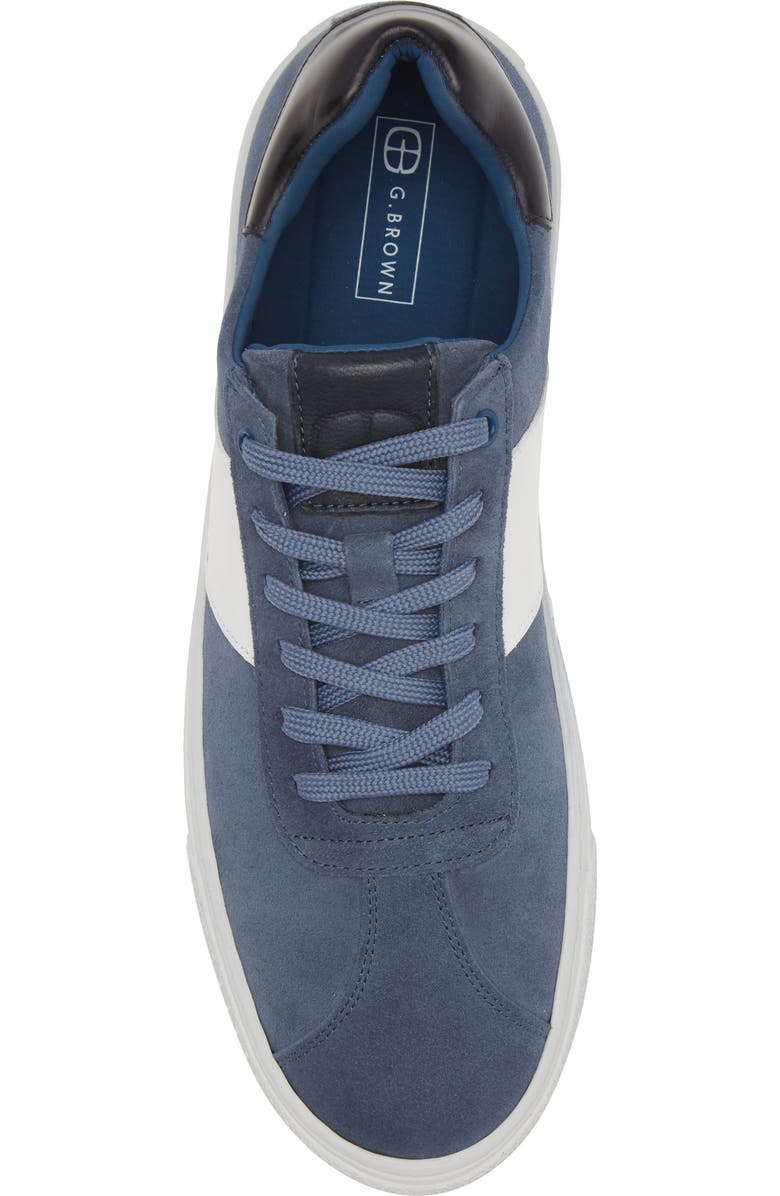 G Brown Jolt Low Top Sneaker, Alternate, color, Blue/ White