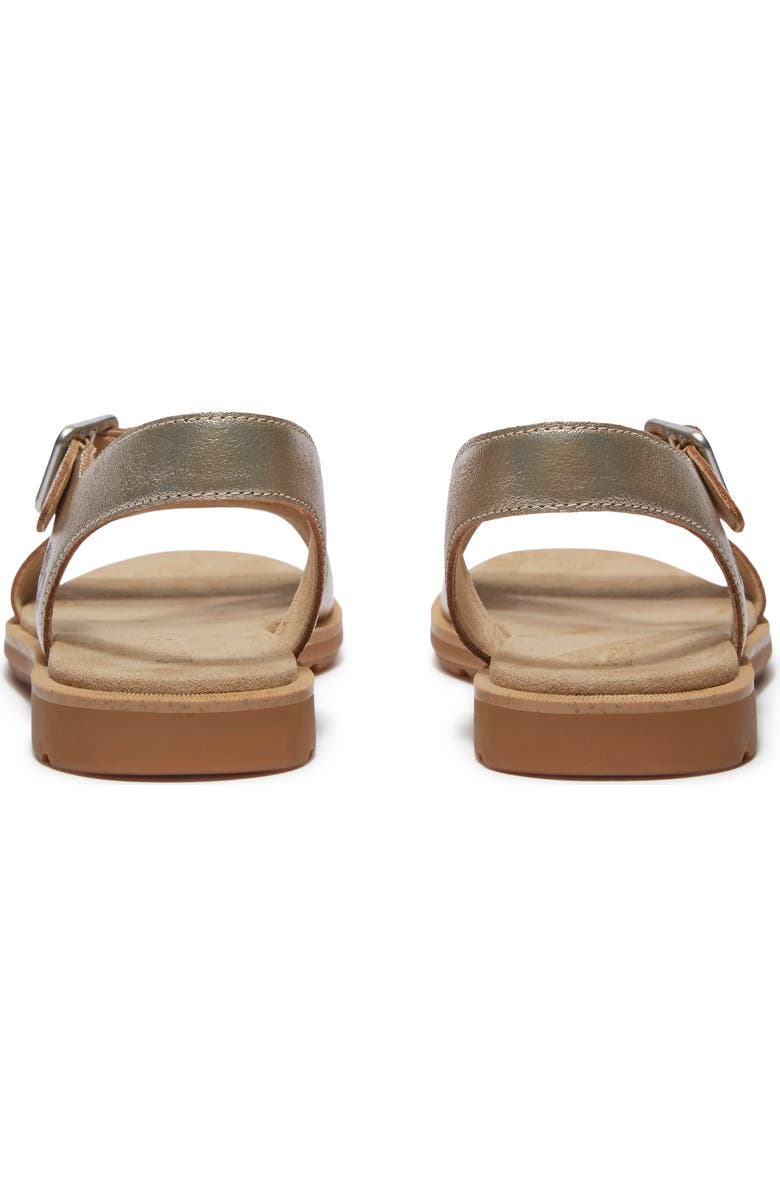 Timberland Calista Bay Sandal, Alternate, color, Gold Metallic