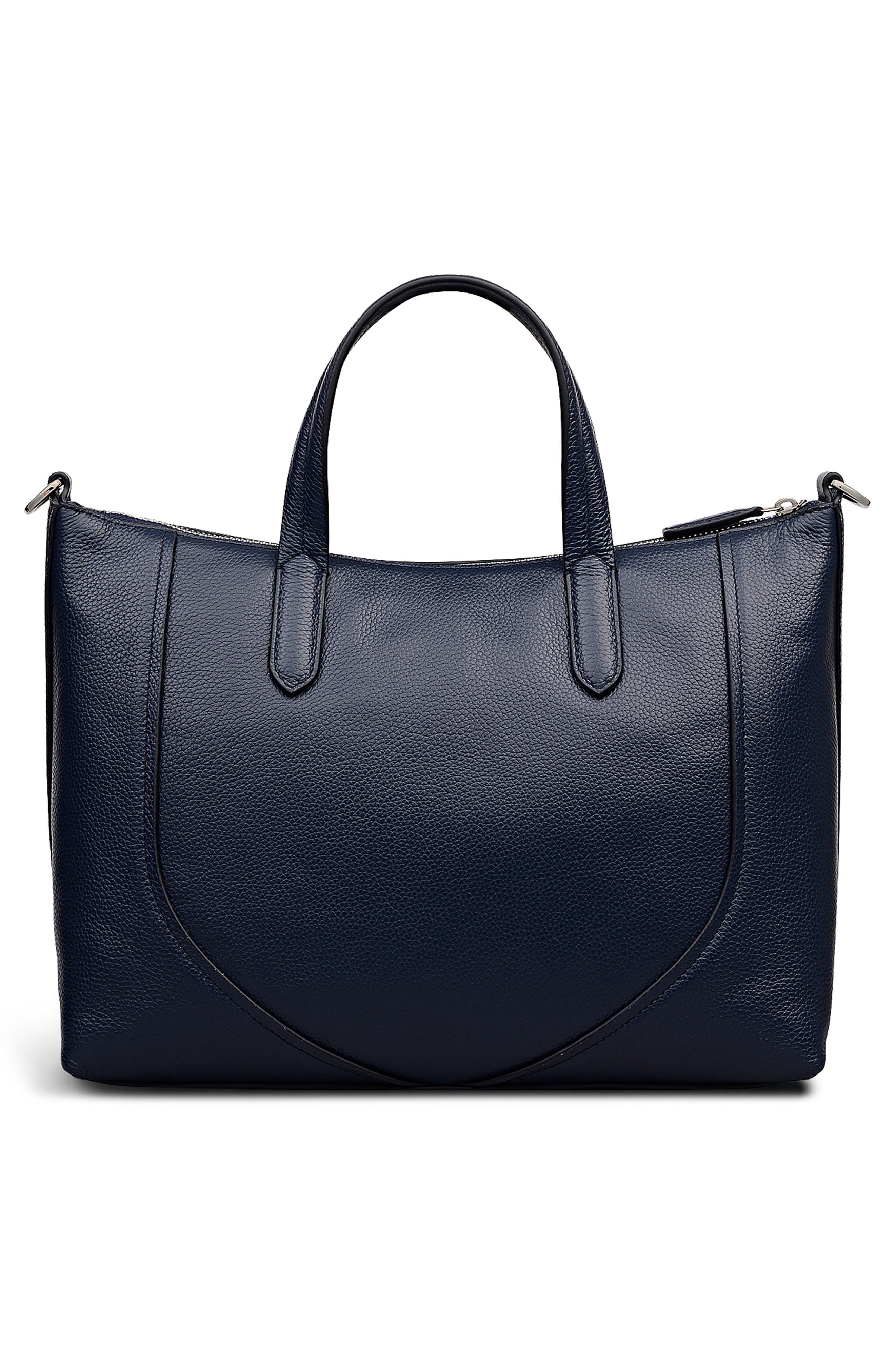 Radley Wood Park Pebbled Leather Satchel, Alternate, color, 