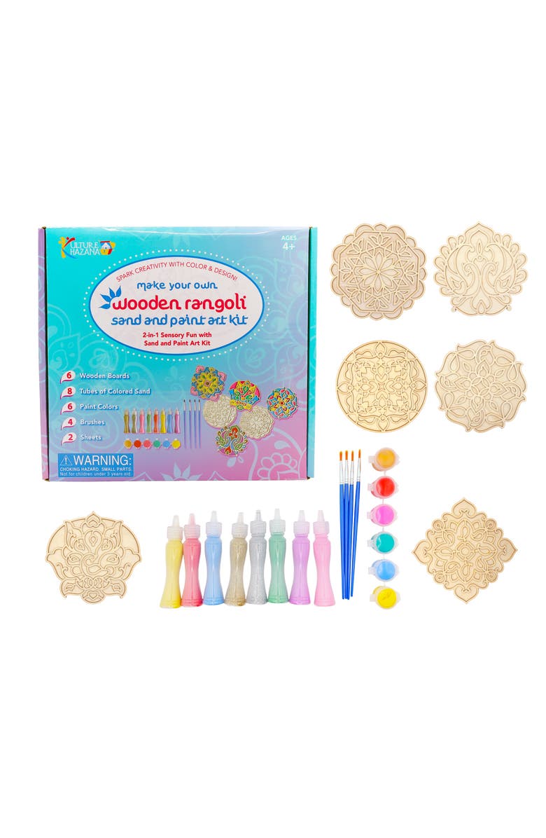KULTURE KHAZANA 2-in-1 Sensory Fun with Sand and Paint, Alternate, color, Multi-Color