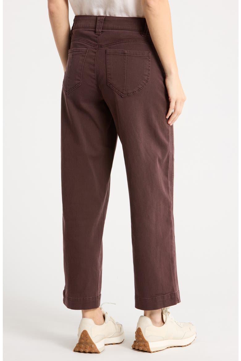 Relaxed Barrel Leg Jeans, Alternate, color, WASHED OXBLOOD