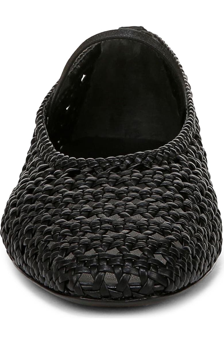 Vince Vivian Mary Jane Flat, Alternate, color, Black