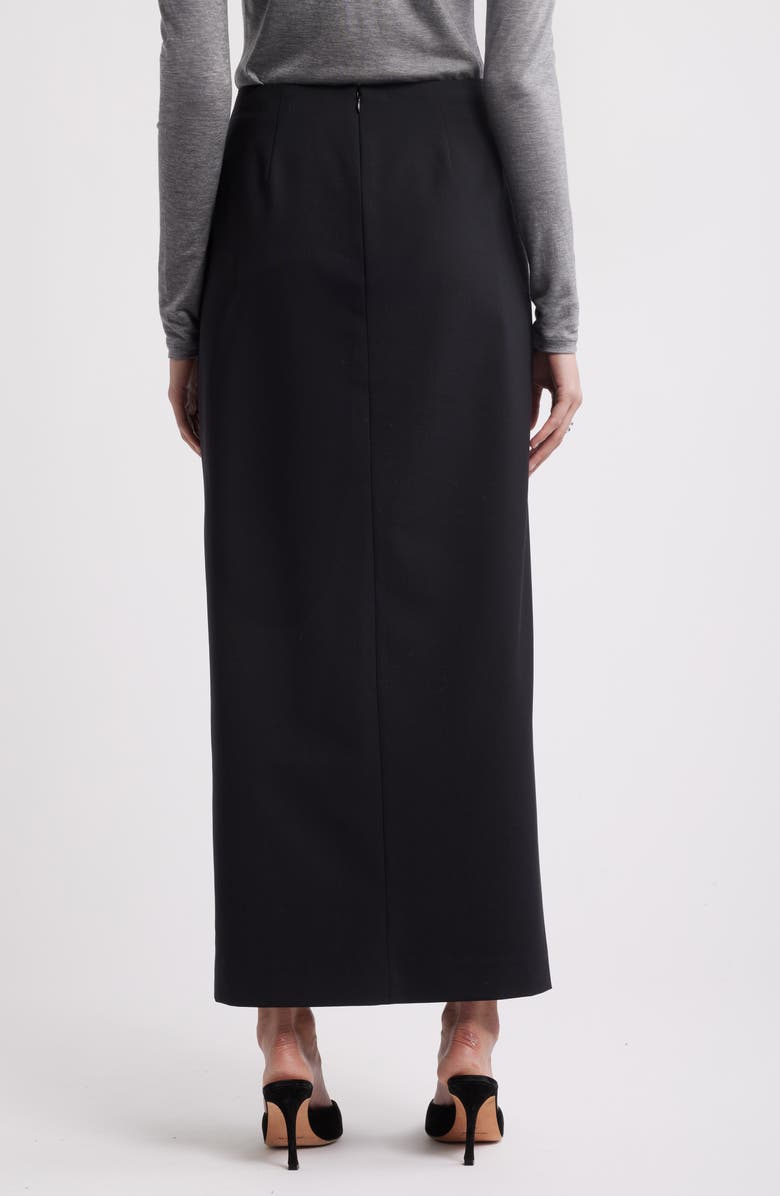Nordstrom Wool Blend Maxi Pencil Skirt, Alternate, color, 