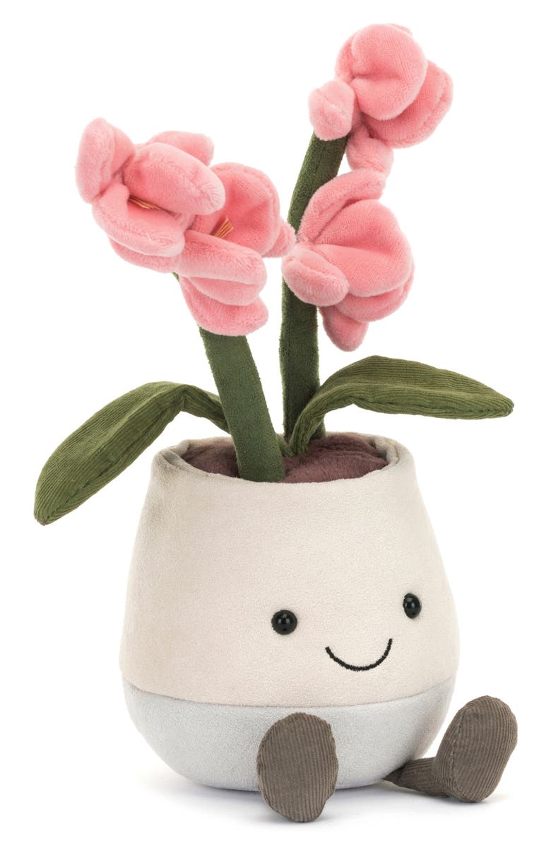 Jellycat Amusables Olitha Orchid Plush Toy, Main, color, 