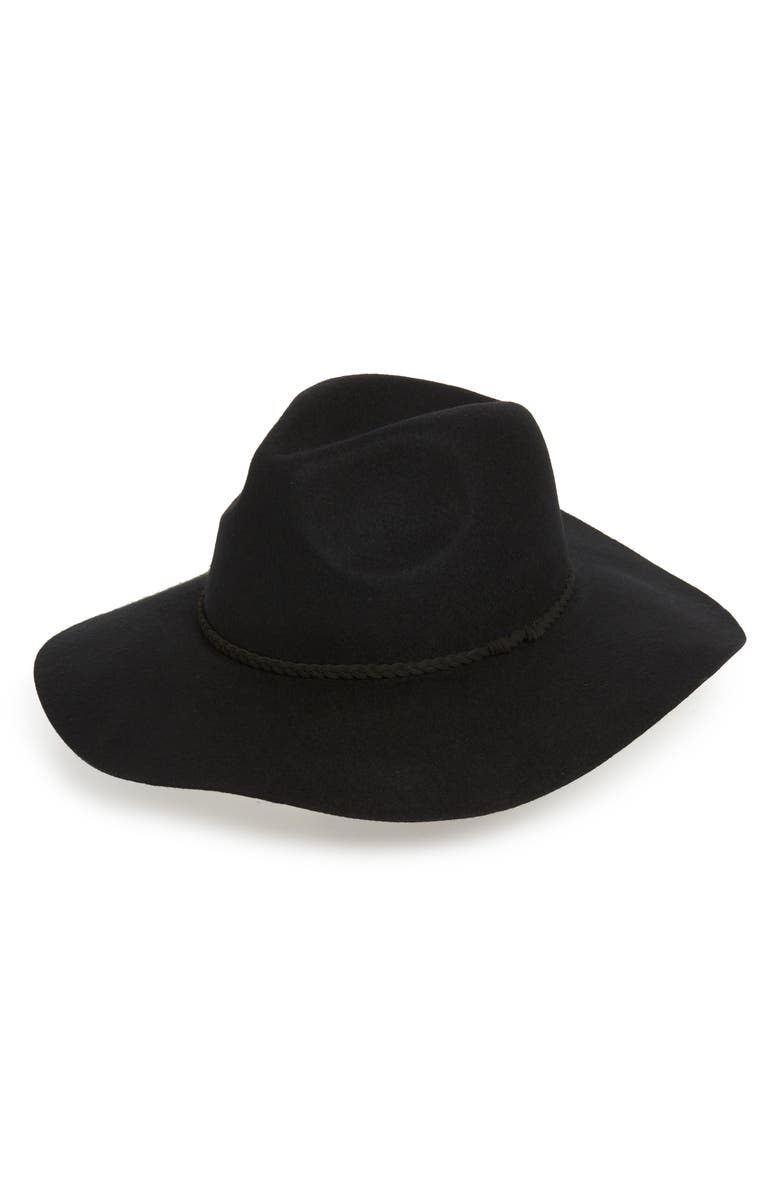 BP. Wide Brim Felt Panama Hat, Main, color, 