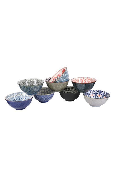 Set of 8 Fashion Bowl Set