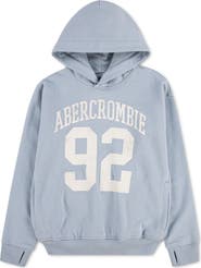 abercrombie kids Kids' French Terry Graphic Hoodie