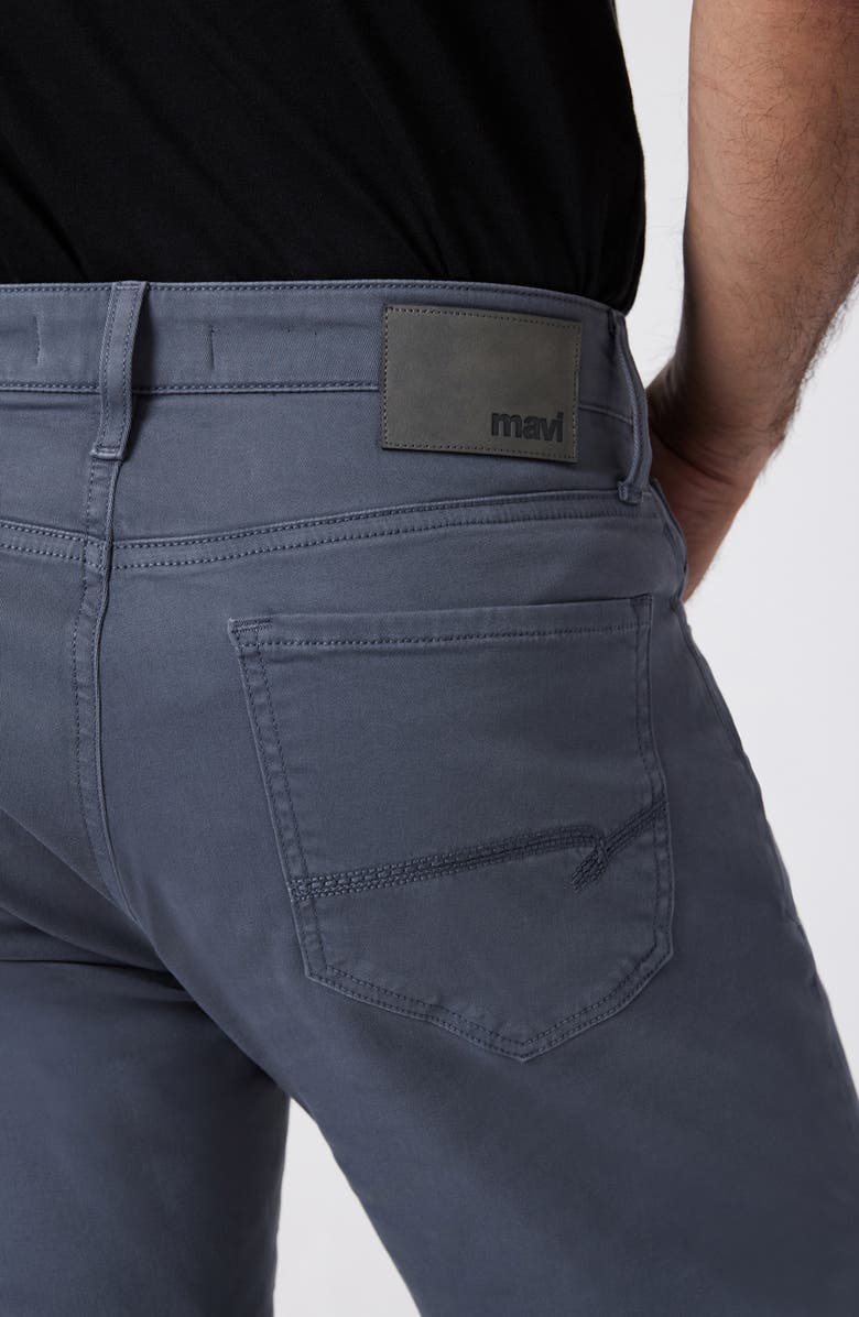 Mavi Jeans Zach Straight Leg Casual Twill Pants, Alternate, color, Indigo Casual Twill