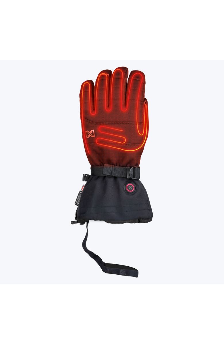 Mobile Warming Aerial Waterproof Heated Snow Glove - Men's, Alternate, color, Black