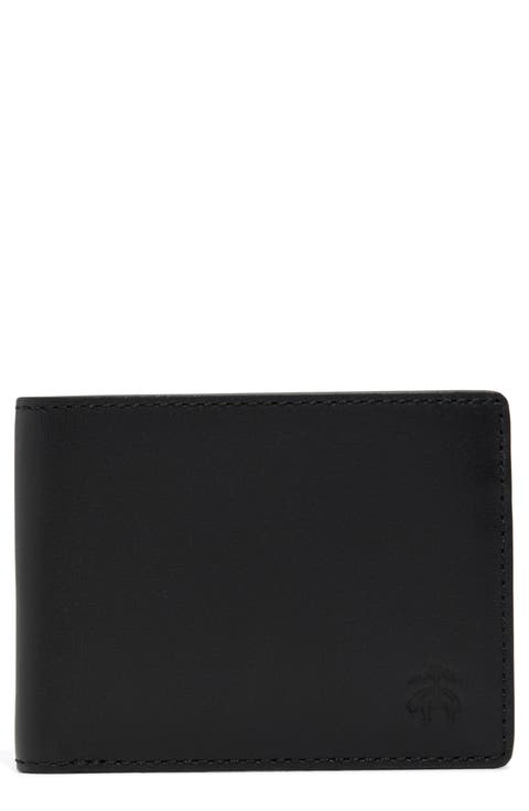 Slim Bifold Leather Wallet