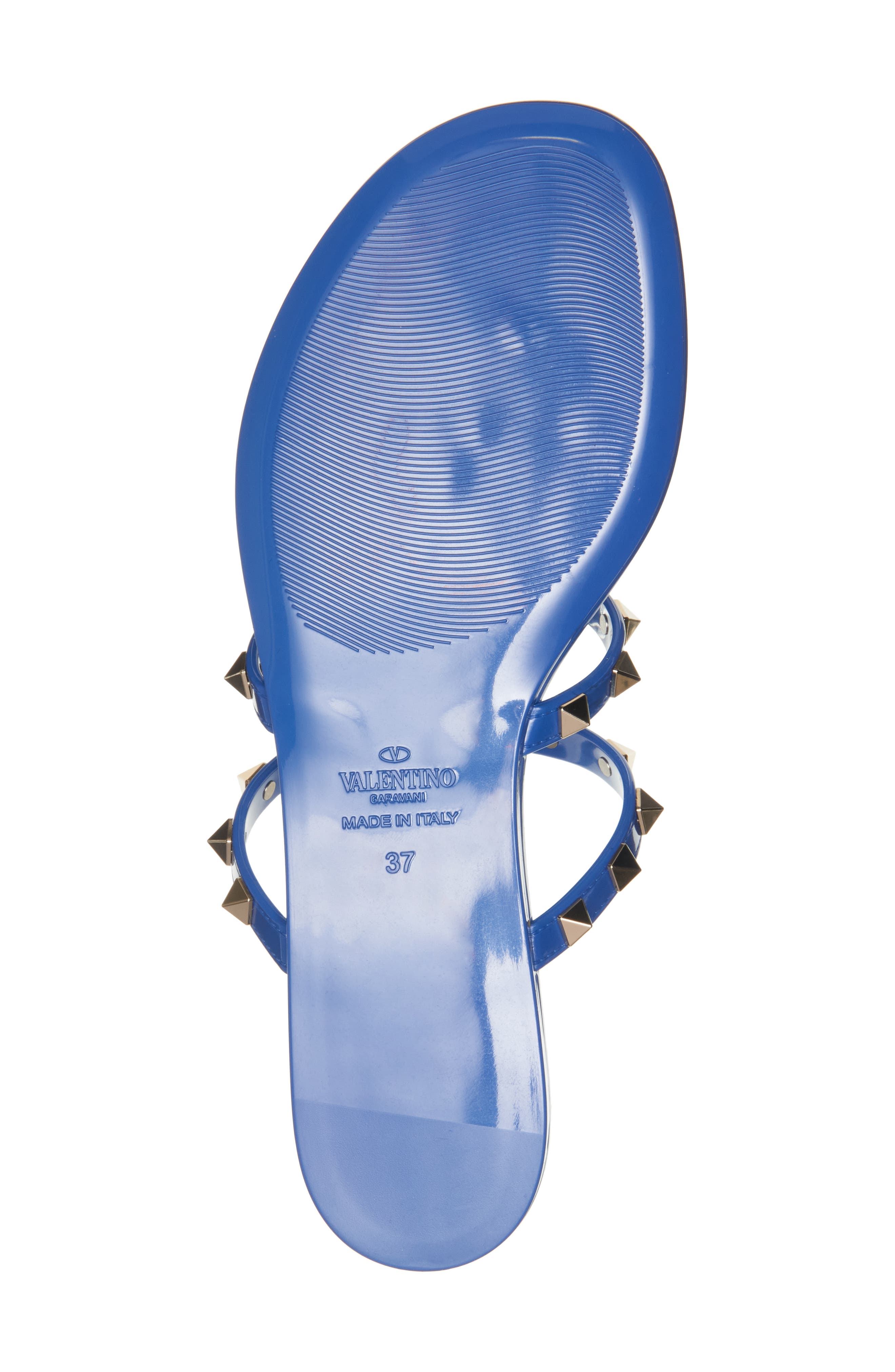 Valentino Garavani Rockstud Jelly Sandal, Alternate, color, 