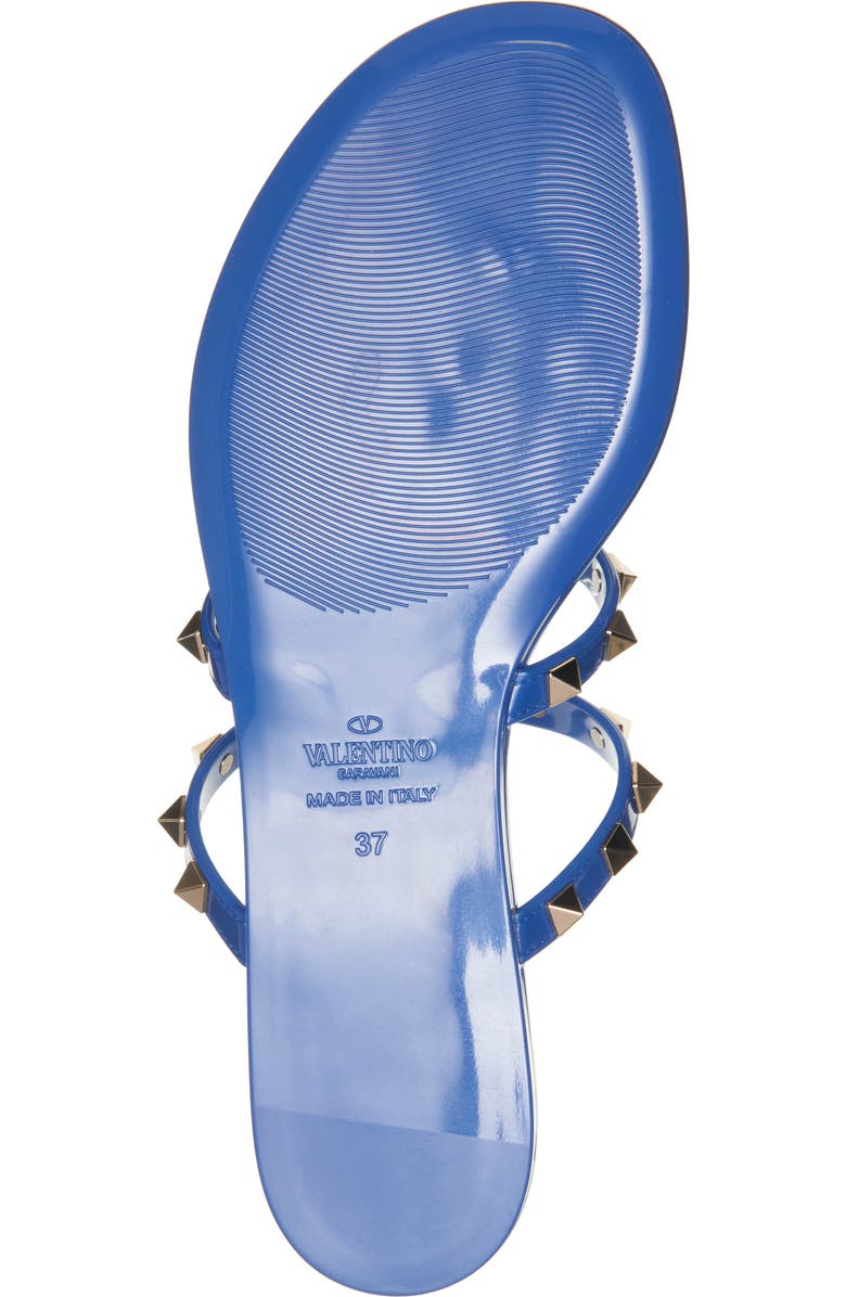 Valentino Garavani Rockstud Jelly Sandal, Alternate, color,