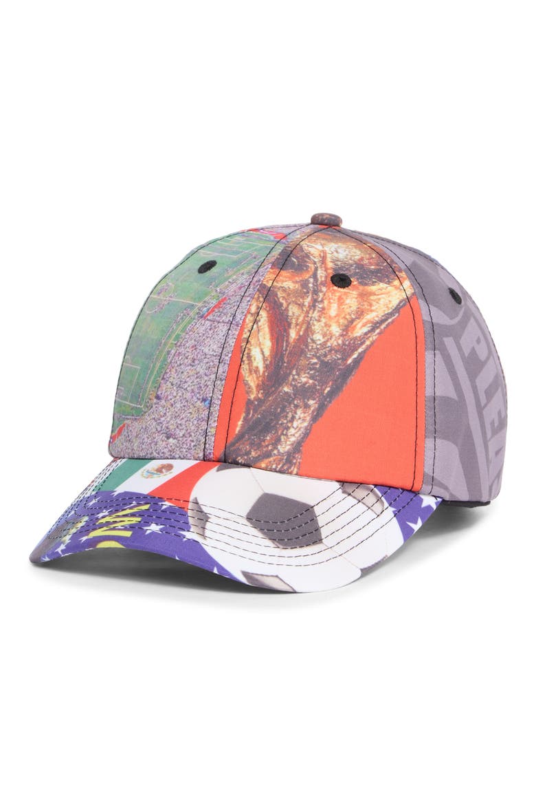 World Cup Adjustable Baseball Cap, Main, color, MULTI