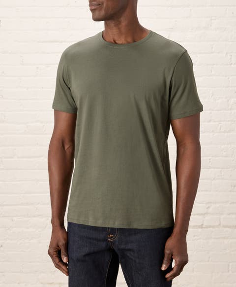 Organic Cotton Men's Softspun Essential Crewneck Tee