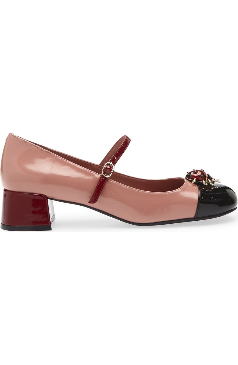 Jeffrey Campbell Jitterbug Mary Jane Pump, Alternate, color, Pink Red Patent Combo
