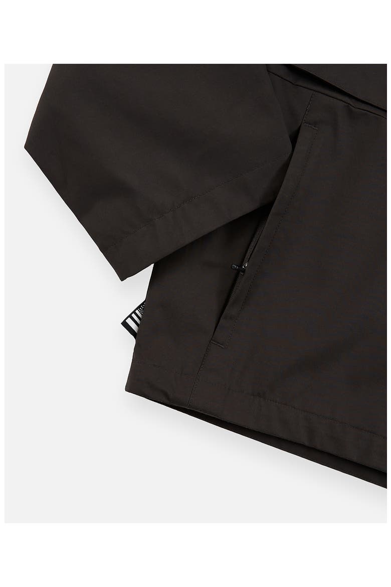 Planes Hooded Cotton Blend Jacket, Alternate, color, CHARCOAL