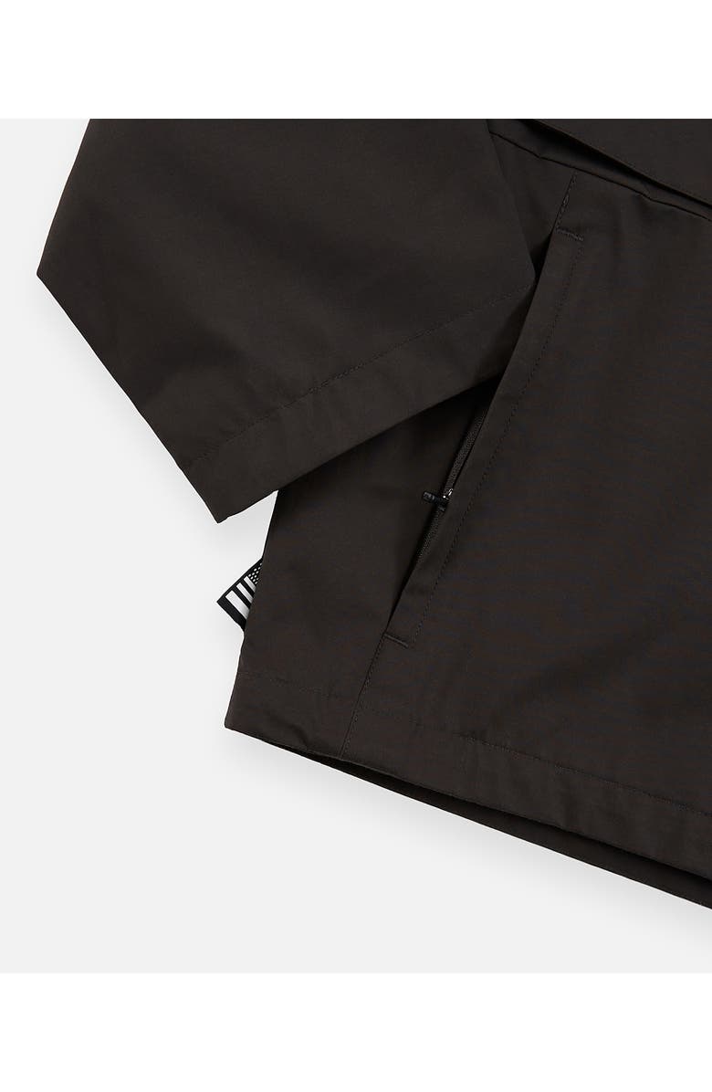 PAPER PLANES Planes Hooded Cotton Blend Jacket, Alternate, color, Charcoal