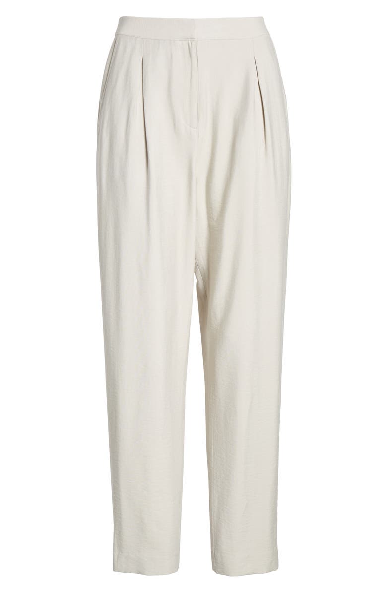 Something Navy Pleated Ankle Pants, Alternate, color,