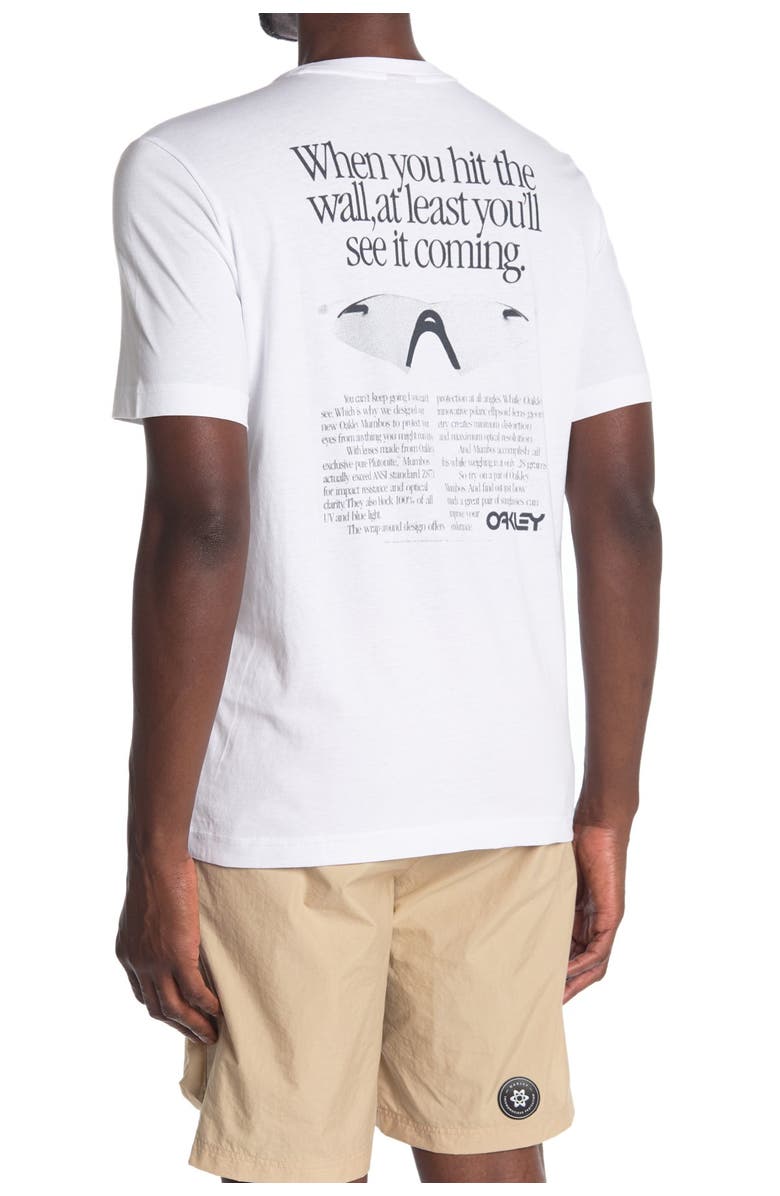Oakley Back Ad Heritage T-Shirt, Alternate, color, 