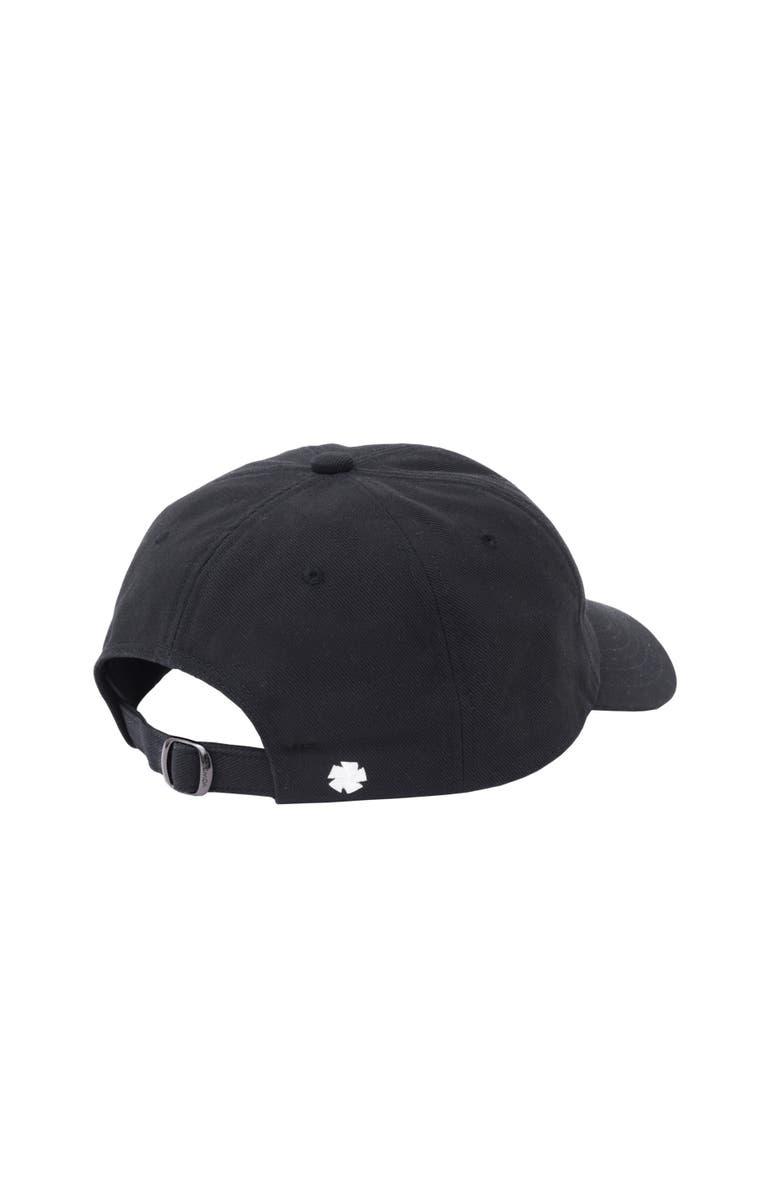 vowels Cotton Twill Logo Cap, Alternate, color, Black