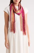 Vince Camuto Chevron Stripe Oblong Scarf