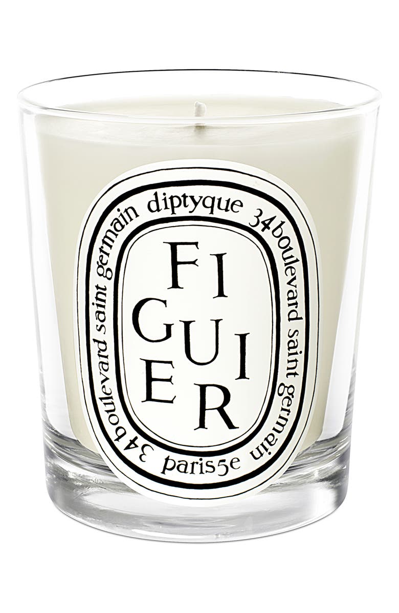Diptyque Figuier (Fig) Scented Candle, Main, color, Clear Vessel