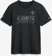 Nike Men's Nike Black New Orleans Saints Sideline Dri-FIT T-Shirt