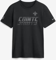 Nike Men's Nike Black New Orleans Saints Sideline Dri-FIT T-Shirt