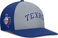 Nike Men's Nike Gray/Royal Texas Rangers Pro Performance Snapback Hat