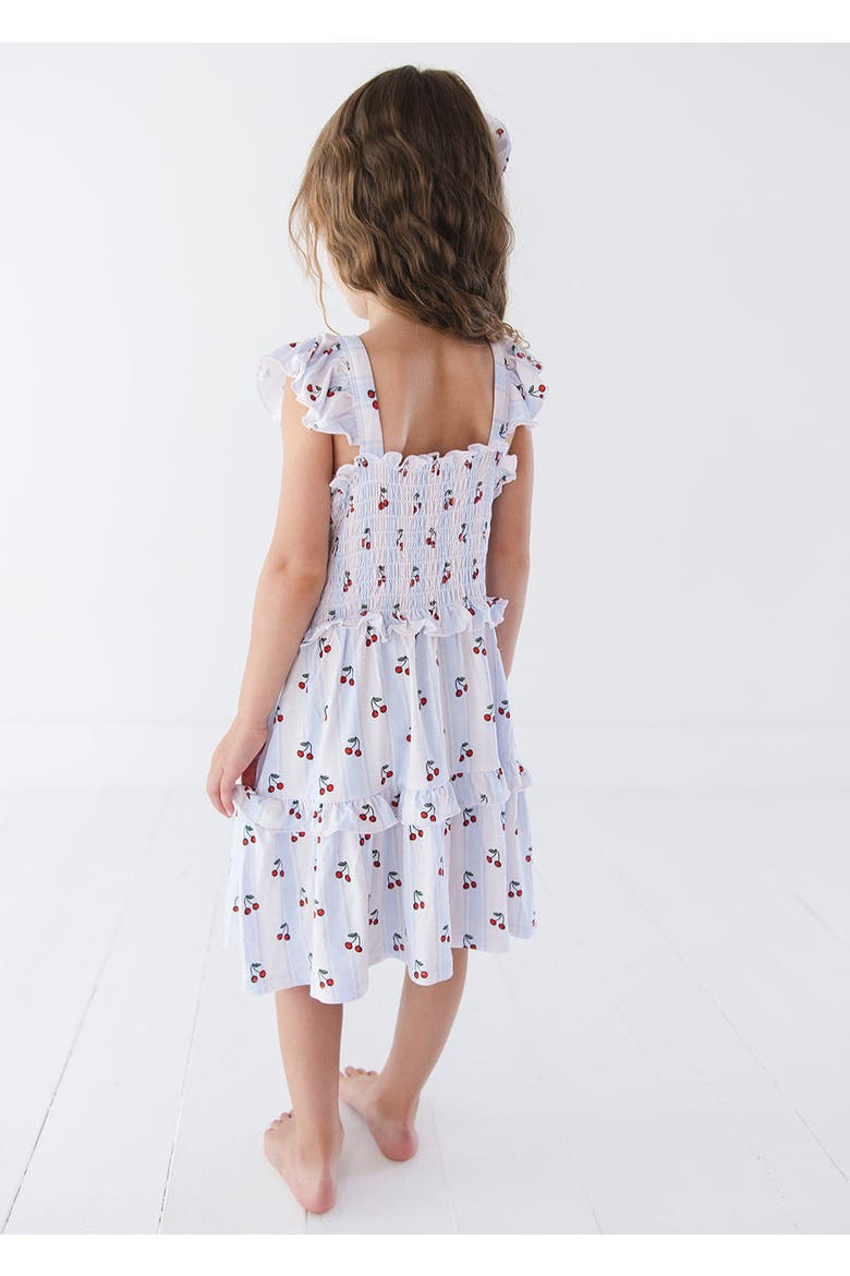 Ruffle Smocked Dress, Alternate, color, Multicolored