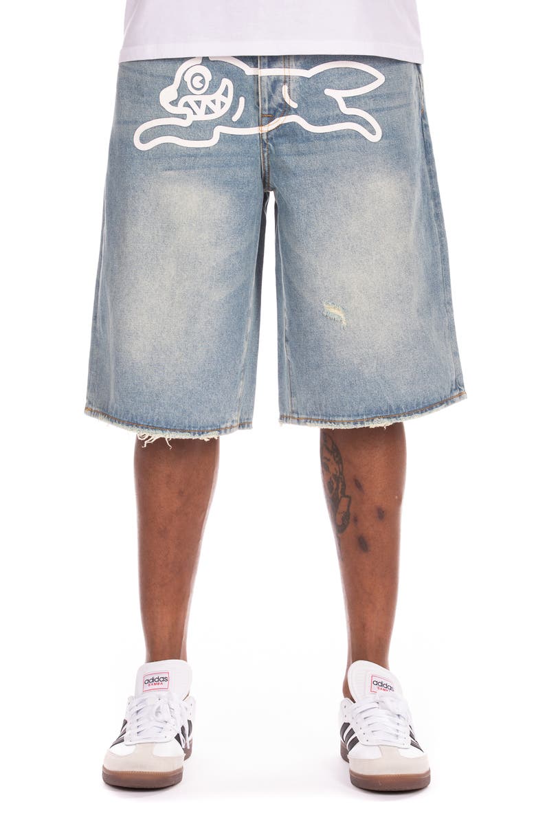 ICECREAM Balboa Denim Shorts, Main, color, Blue Dream